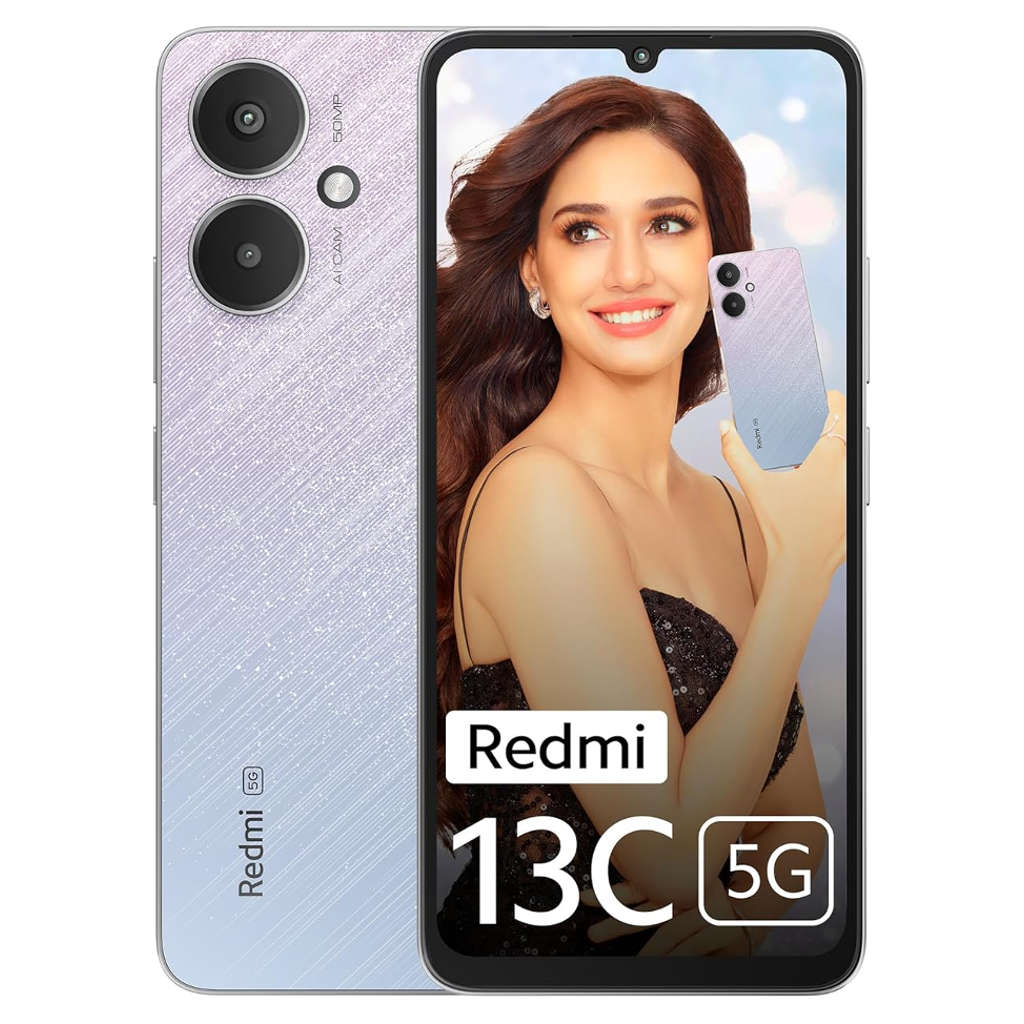 Buy Redmi 13C 5G Smartphone 4GB RAM 128GB Storage Startrail Silver ...