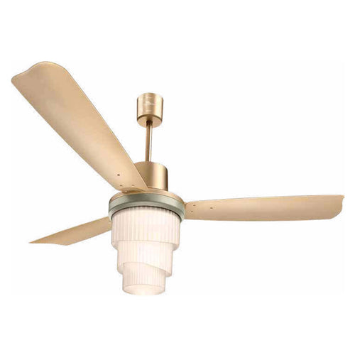 RR Signature London Big Ben Ceiling Fan With Remote 1210 mm British Beige 