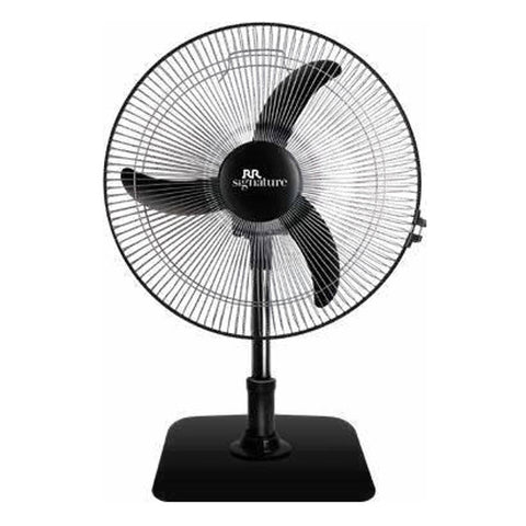 RR Signature Shatabdi Table Fan 400 mm Black 