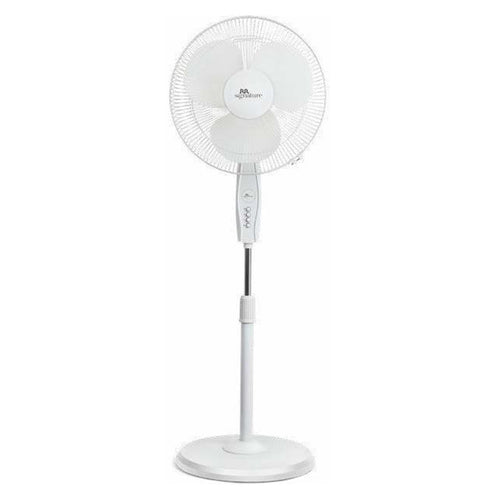 RR Signature Speed Flo Pedestal Fan 400 mm White 