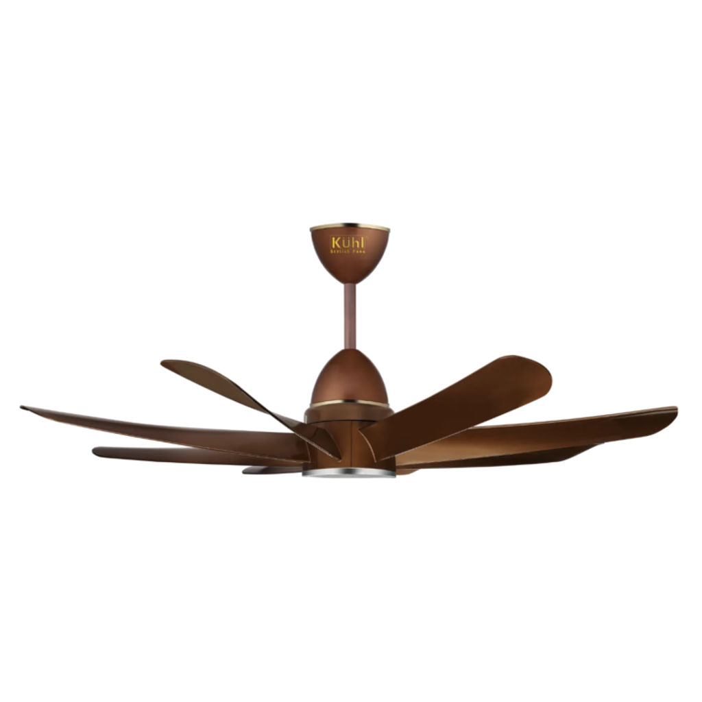 Kuhl Platin D8 BLDC Underlight Ceiling Fan With Remote 1200 mm Brown