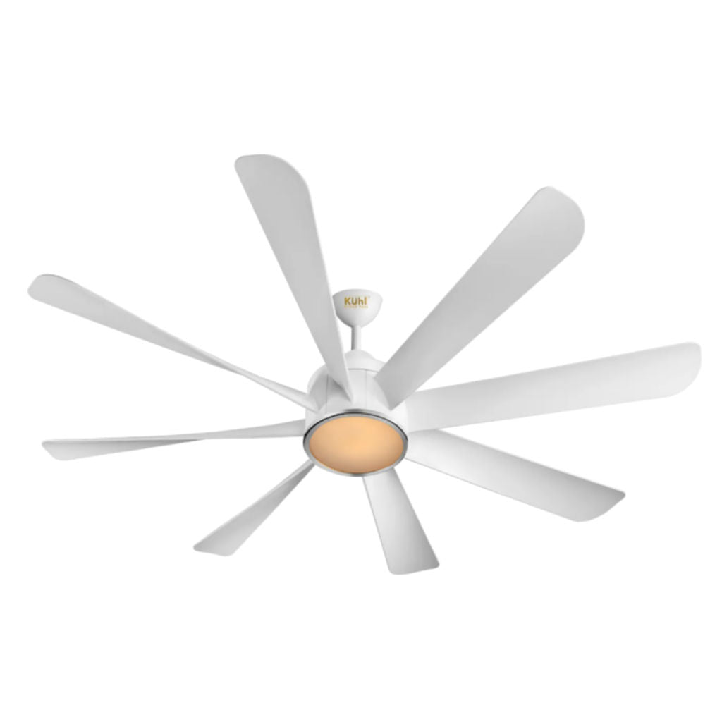 Kuhl Platin D8 BLDC Underlight Ceiling Fan With Remote 1200 mm White