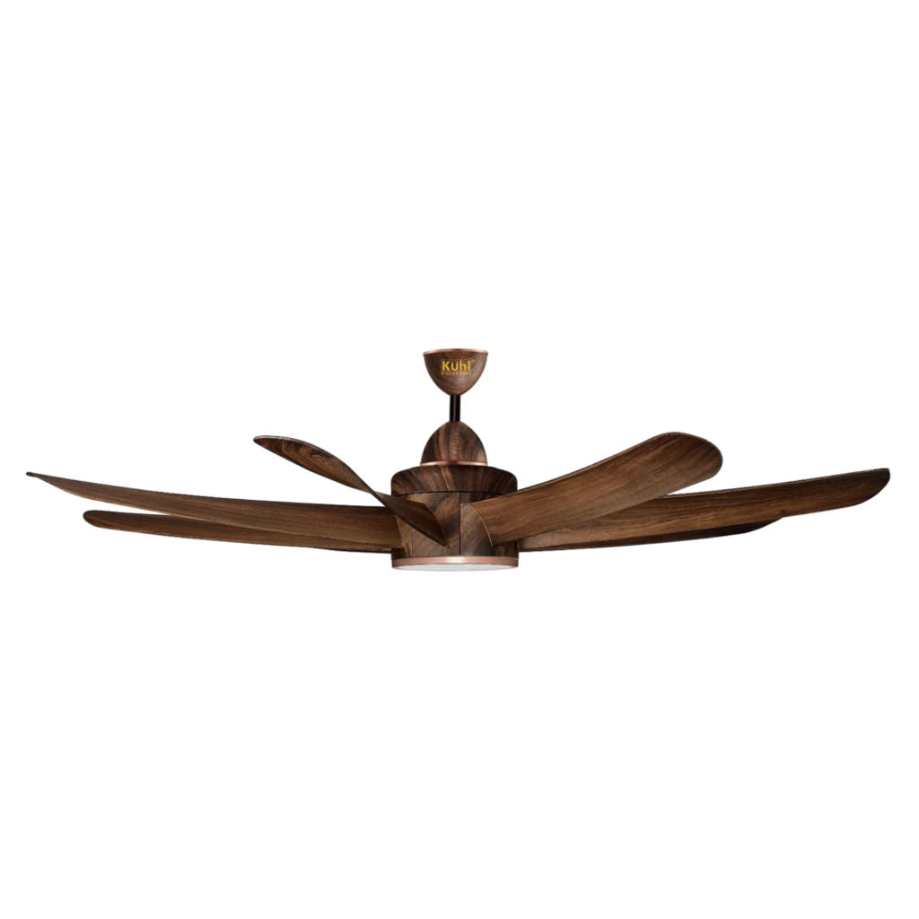 Kuhl Platin D8 BLDC Underlight Ceiling Fan With Remote 1200 mm Teak