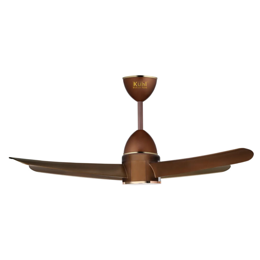 Kuhl Platin D6 BLDC Underlight Ceiling Fan With Remote 1200 mm Brown