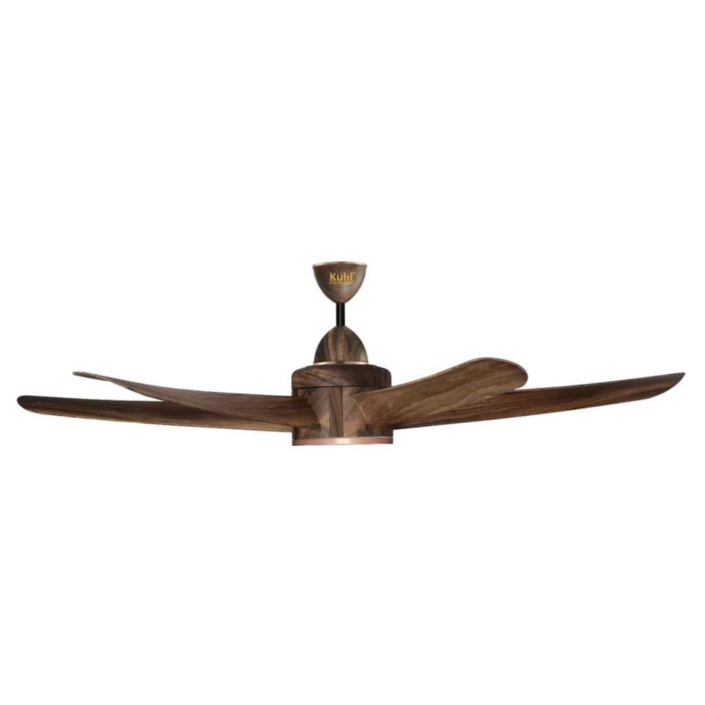 Kuhl Platin D6 BLDC Underlight Ceiling Fan With Remote 1200 mm Teak