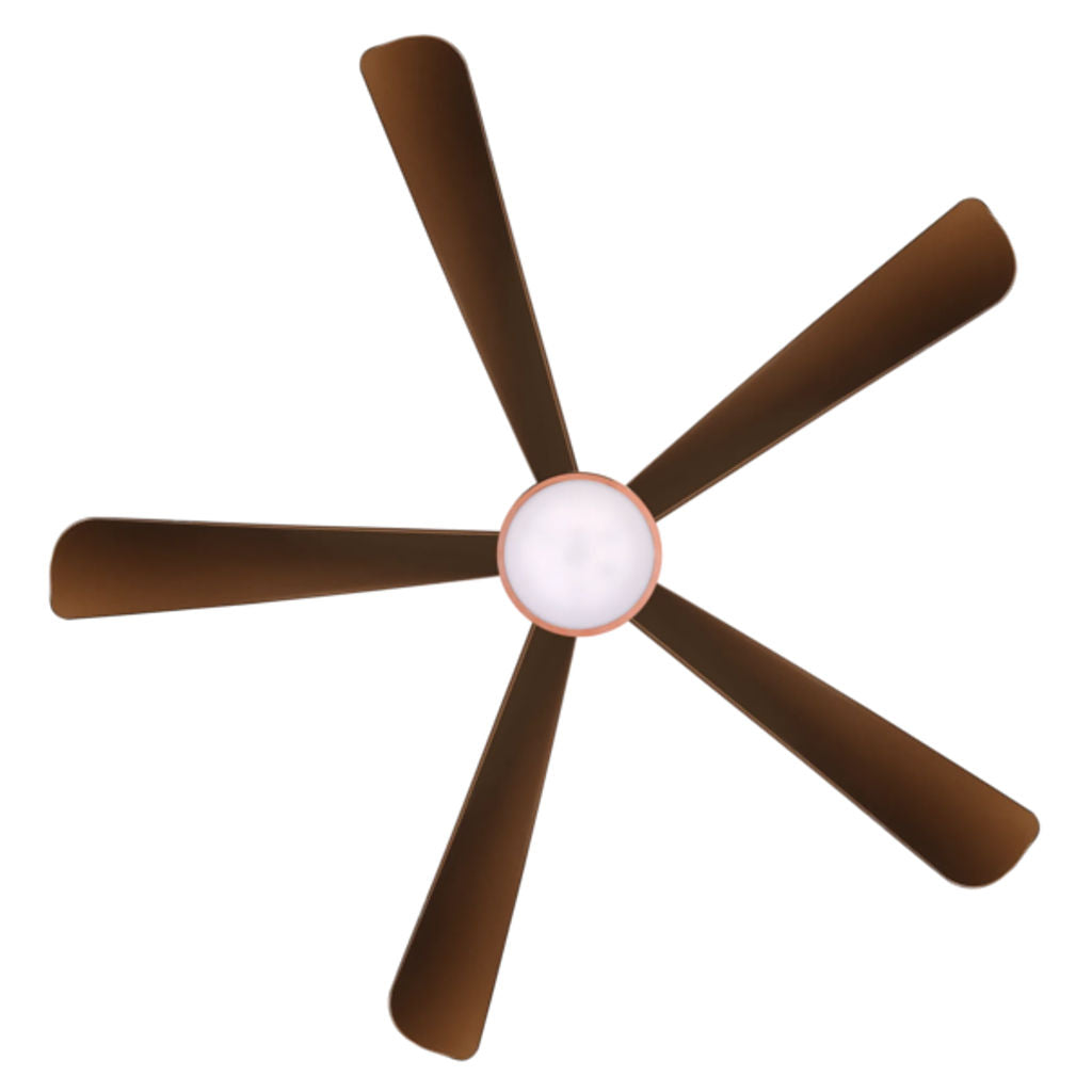 Kuhl Platin D5 BLDC Underlight Ceiling Fan With Remote 1200 mm Brown