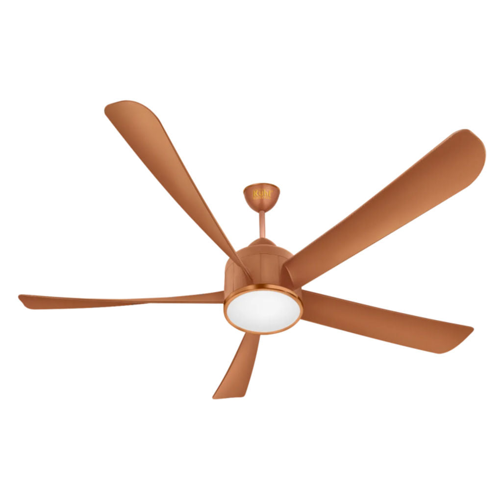 Kuhl Platin D5 BLDC Underlight Ceiling Fan With Remote 1200 mm Copper 