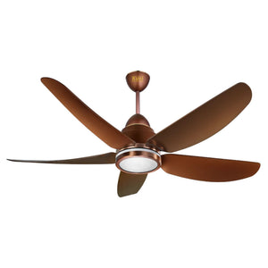 Kuhl Luxus C5 BLDC Underlight Ceiling Fan With Remote 1320 mm Brown 