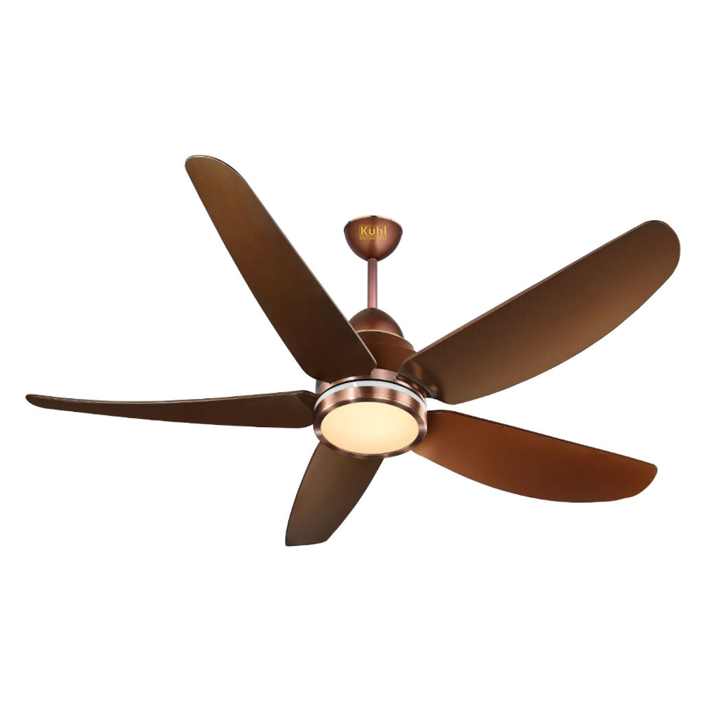 Kuhl Luxus C5 BLDC Underlight Ceiling Fan With Remote 1320 mm Brown