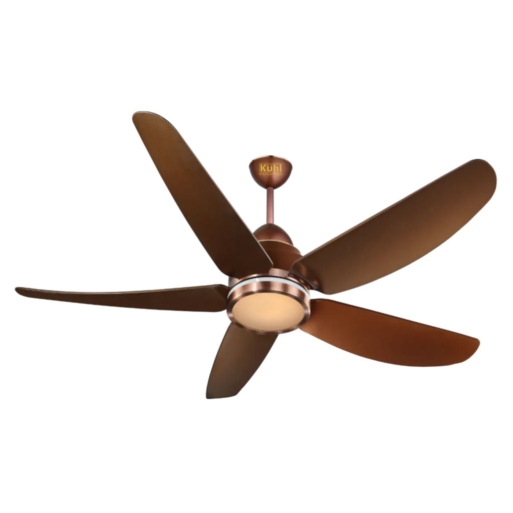 Kuhl Luxus C5 BLDC Underlight Ceiling Fan With Remote 1320 mm Brown