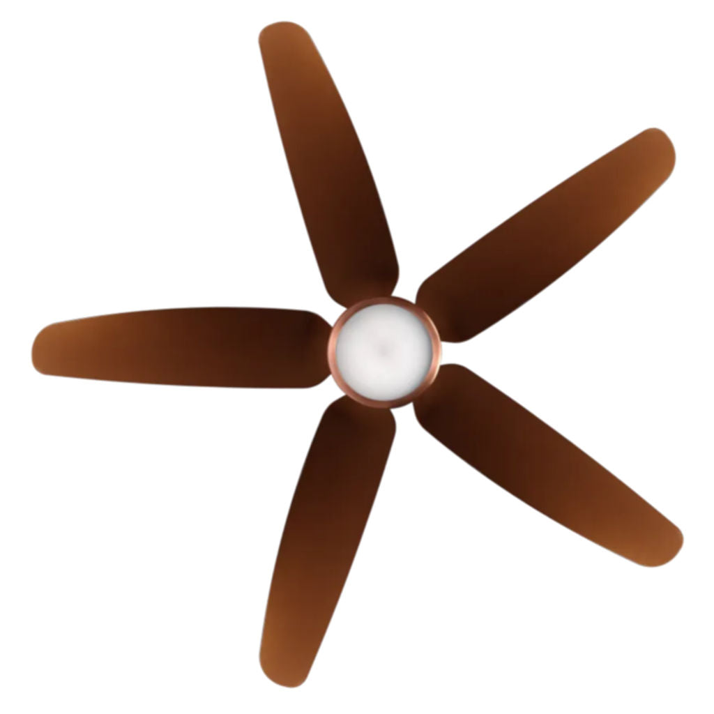 Kuhl Luxus C5 BLDC Underlight Ceiling Fan With Remote 1320 mm Brown