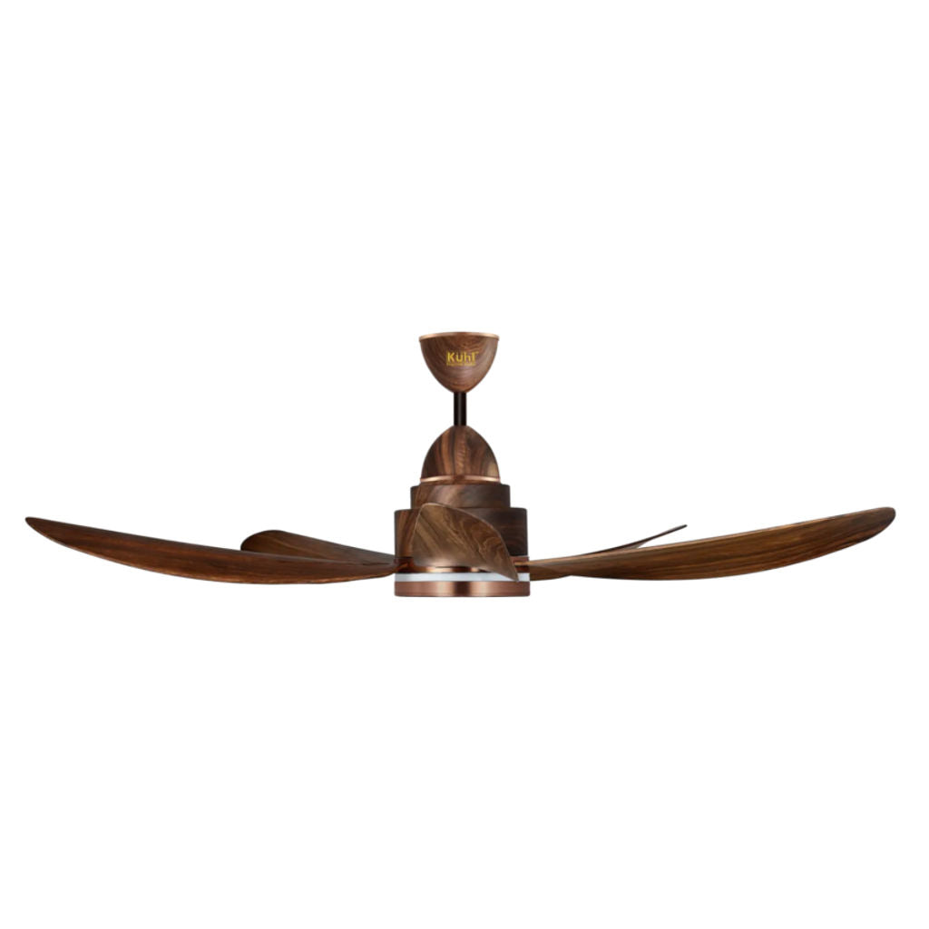 Kuhl Luxus C5 BLDC Underlight Ceiling Fan With Remote 1320 mm Teak