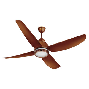 Kuhl Luxus C4 BLDC Underlight Ceiling Fan With Remote 1200 mm Brown 