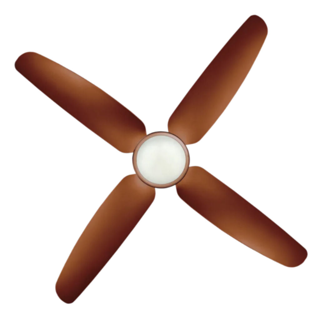 Kuhl Luxus C4 BLDC Underlight Ceiling Fan With Remote 1200 mm Brown