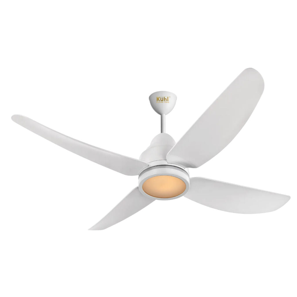 Kuhl Luxus C4 BLDC Underlight Ceiling Fan With Remote 1200 mm White