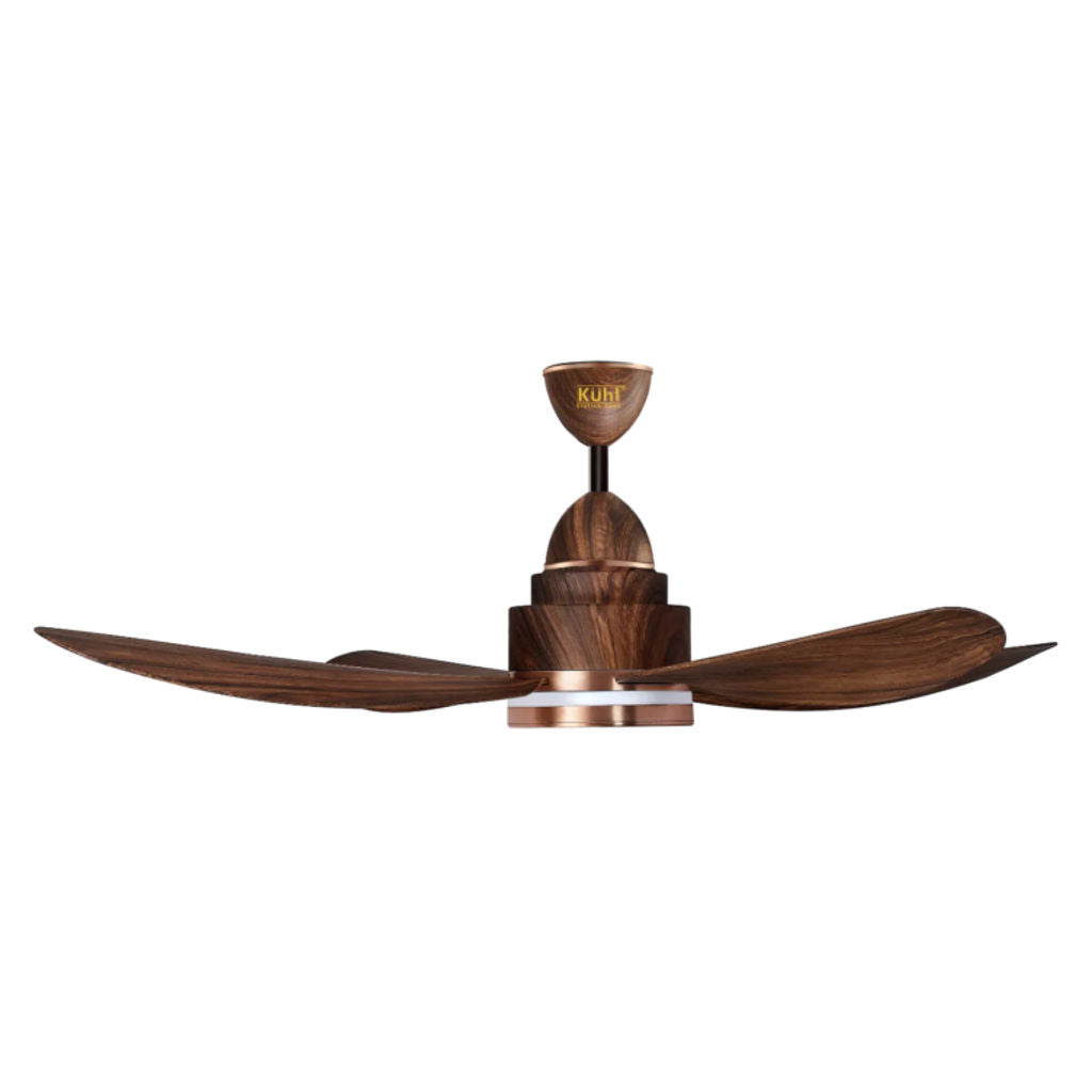 Kuhl Luxus C4 BLDC Underlight Ceiling Fan With Remote 1200 mm Teak