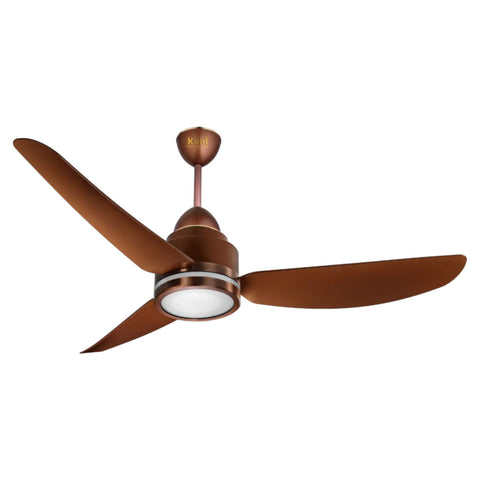 Kuhl Luxus C3 BLDC Underlight Ceiling Fan With Remote 1200 mm Brown 