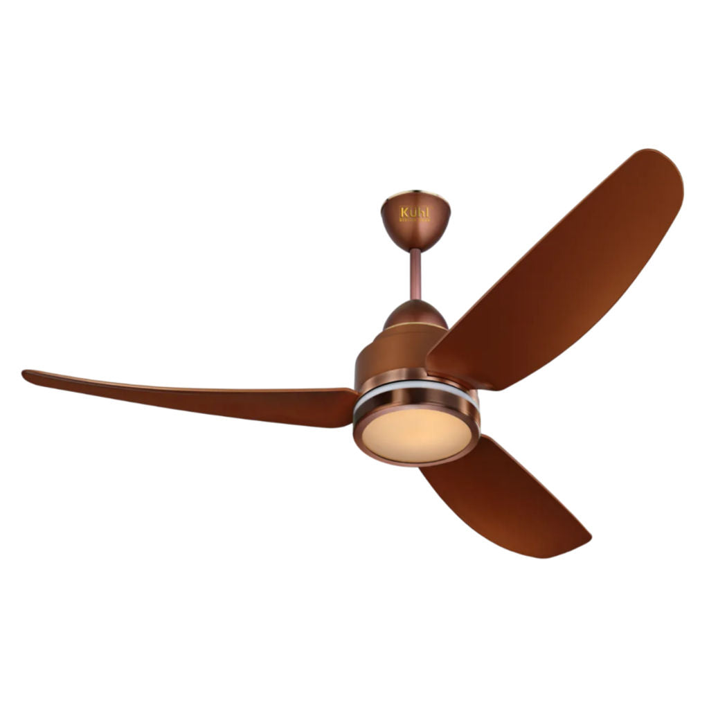 Kuhl Luxus C3 BLDC Underlight Ceiling Fan With Remote 1200 mm Brown