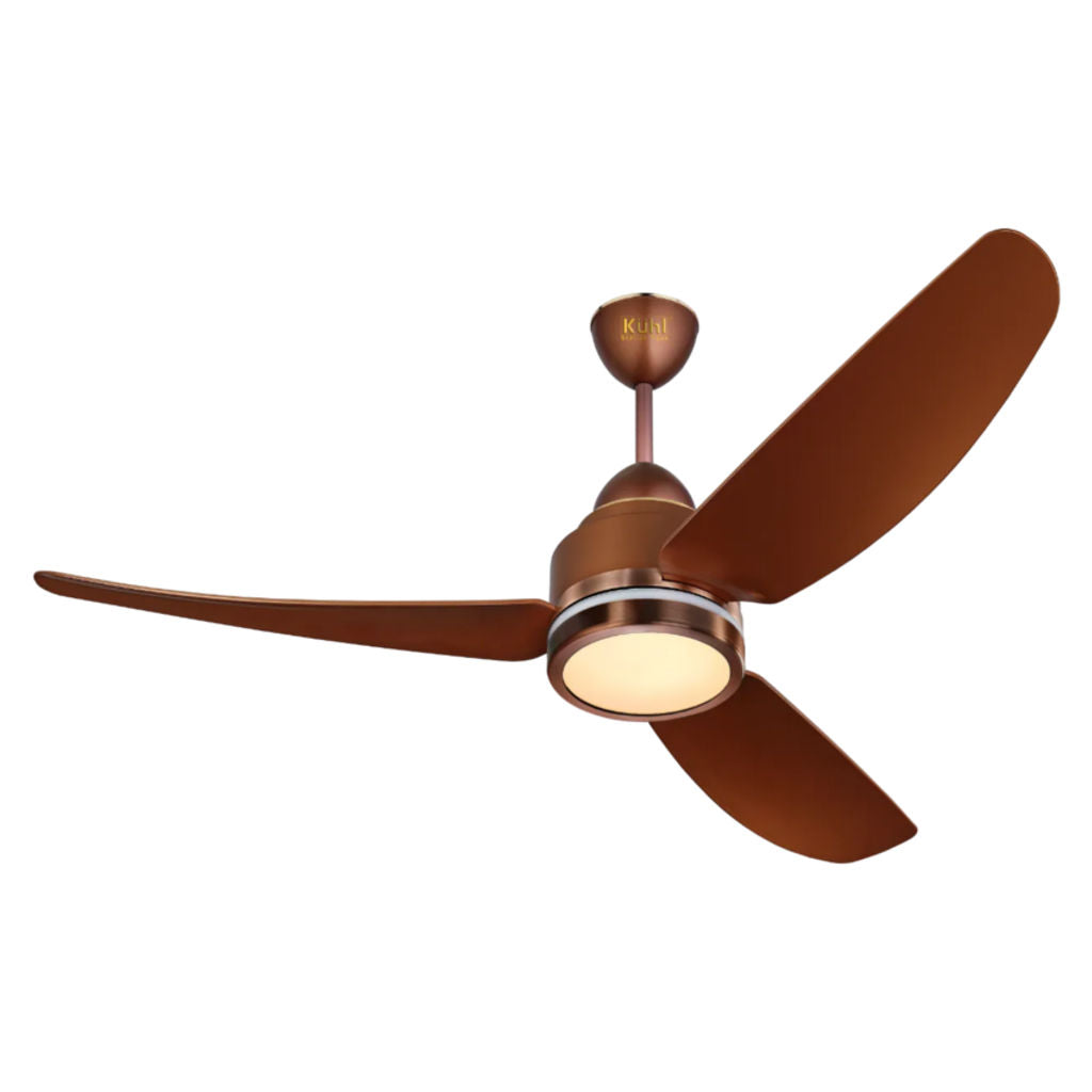 Kuhl Luxus C3 BLDC Underlight Ceiling Fan With Remote 1200 mm Brown