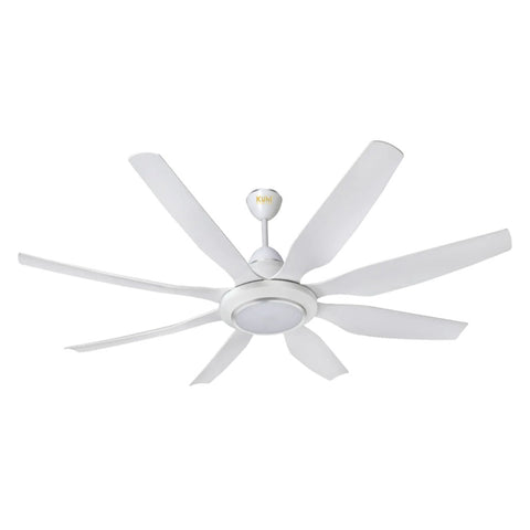 Kuhl Galaxis G8 BLDC Underlight Ceiling Fan With Remote 1740 mm White 