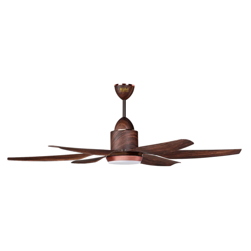 Kuhl Galaxis G6 BLDC Underlight Ceiling Fan With Remote 1670 mm Teak