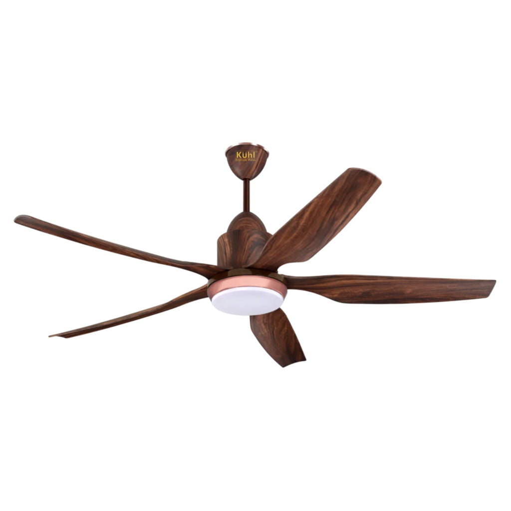 Kuhl Galaxis G5 BLDC Underlight Ceiling Fan With Remote 1670 mm Teak