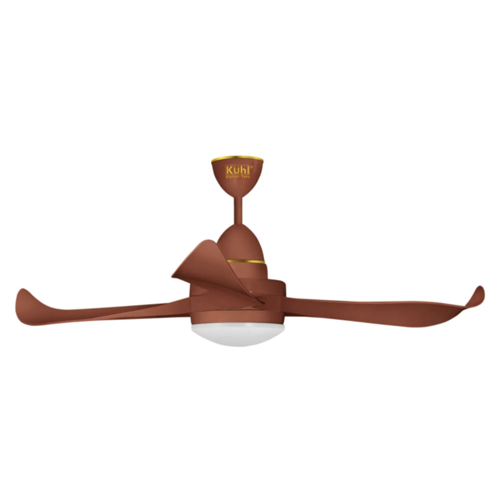 Kuhl Glanz F3 BLDC Underlight Ceiling Fan With Remote 1320 mm Brown