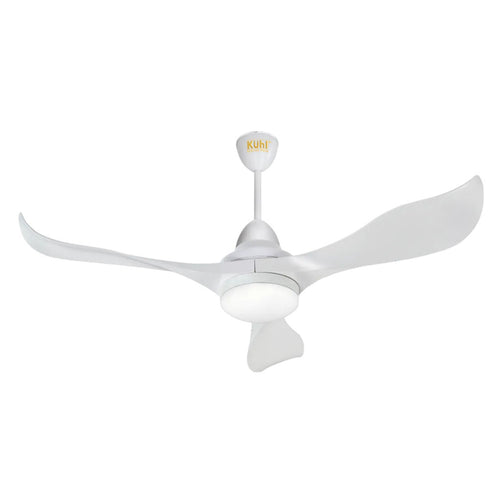 Kuhl Glanz F3 BLDC Underlight Ceiling Fan With Remote 1320 mm White 