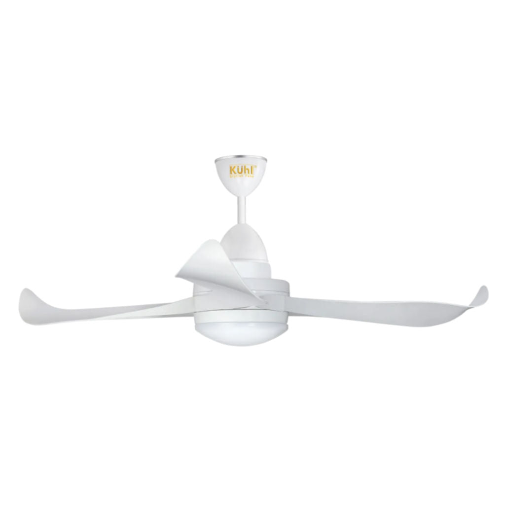 Kuhl Glanz F3 BLDC Underlight Ceiling Fan With Remote 1320 mm White