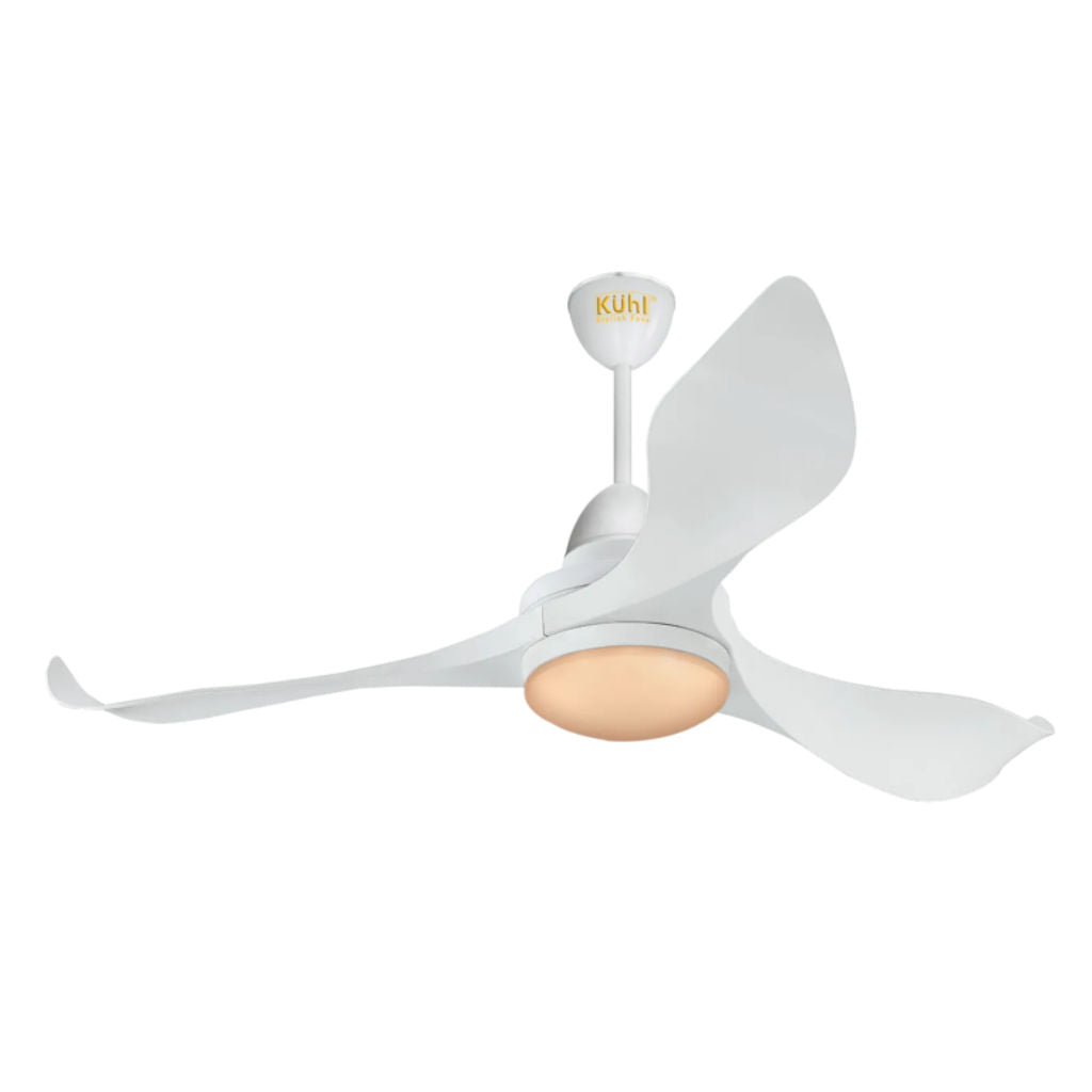 Kuhl Glanz F3 BLDC Underlight Ceiling Fan With Remote 1320 mm White