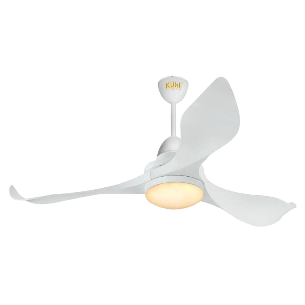 Kuhl Glanz F3 BLDC Underlight Ceiling Fan With Remote 1320 mm White