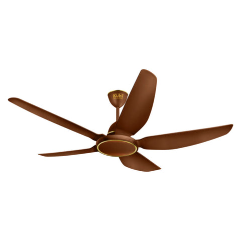 Kuhl Brise E5 BLDC Ceiling Fan With Remote 1320 mm Brown 