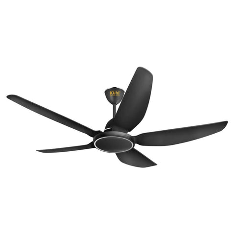 Kuhl Brise E5 BLDC Ceiling Fan With Remote 1320 mm Black 