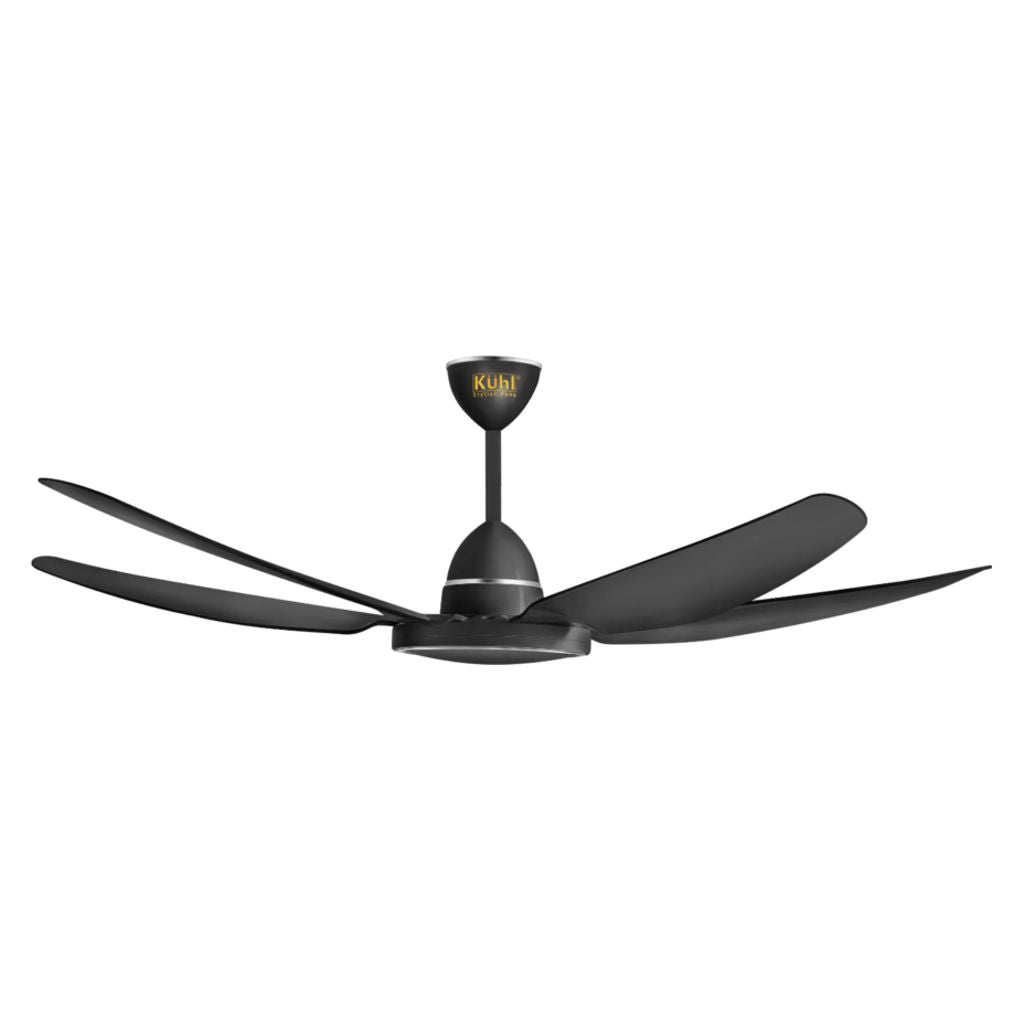 Kuhl Brise E5 BLDC Ceiling Fan With Remote 1320 mm Black