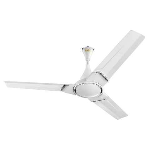 Kuhl Prima A3 BLDC Ceiling Fan With Remote 900 mm White 