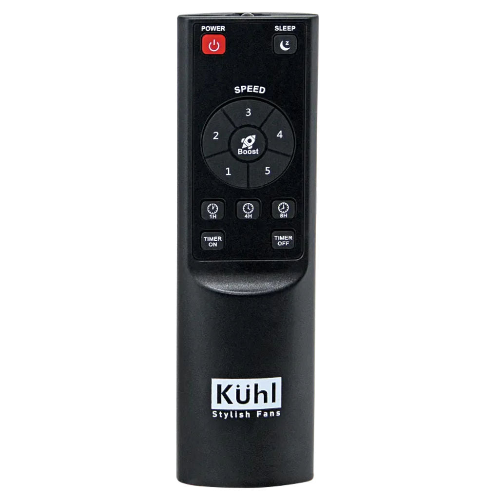 Kuhl Prima A3 BLDC Ceiling Fan With Remote 900 mm Black