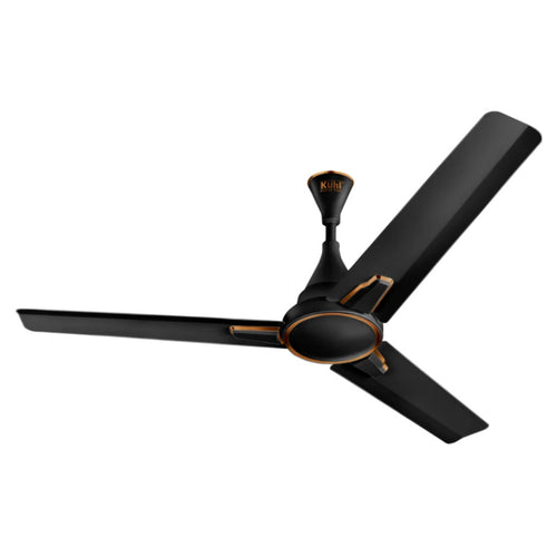 Kuhl Prima A1 BLDC Ceiling Fan With Remote 900 mm Black 