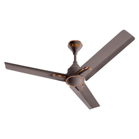 Kuhl Arctis A1 BLDC Ceiling Fan With Remote 1200 mm Espresso Matte 