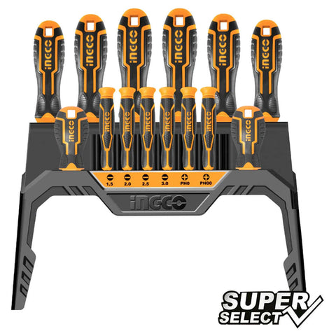 Ingco Screwdriver & Precision Screwdriver Set Of 14 Pcs HKSD1428 