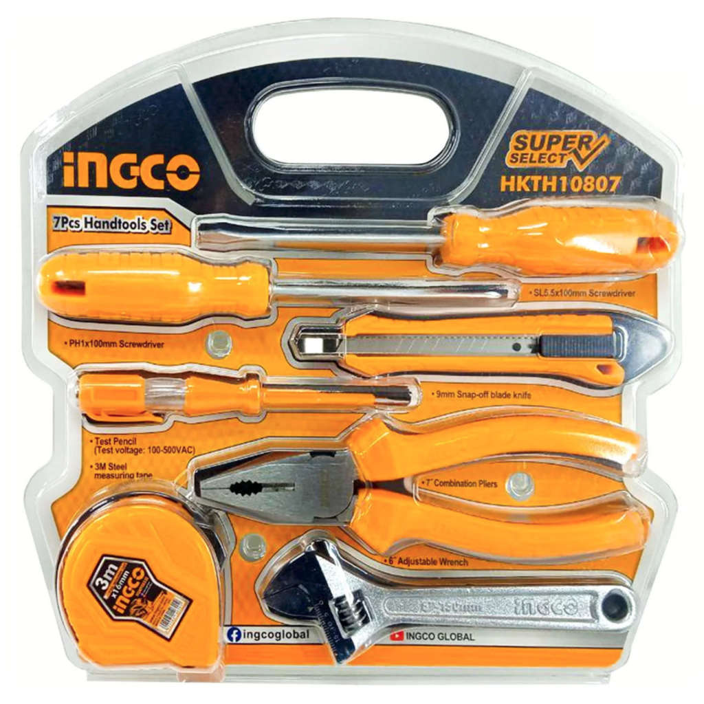 Ingco Hand Tool Set Of 7 Pcs HKTH10807