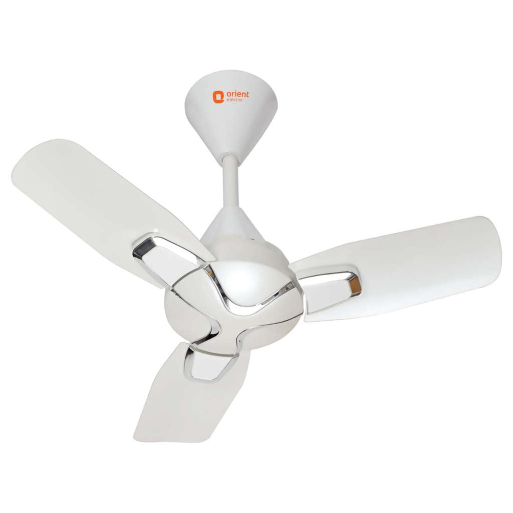 Orient Electric Jazz Ceiling Fan 600 mm Pearl Metallic White 