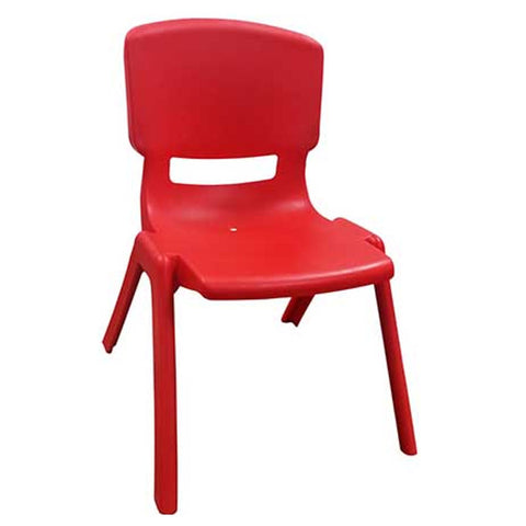 Supreme Alex Plastic Kids Chair Red 