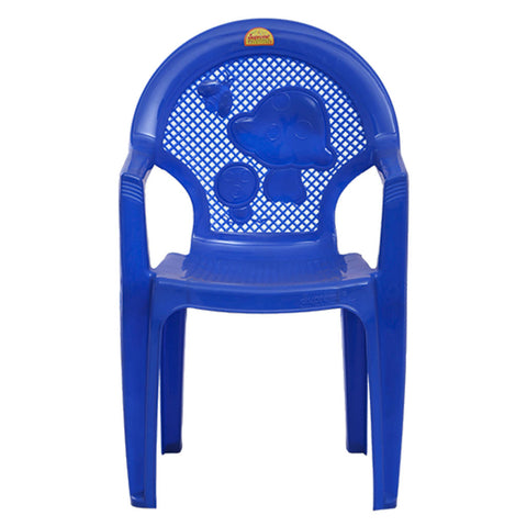 Supreme Jack Plastic Kids Chair French Blue 