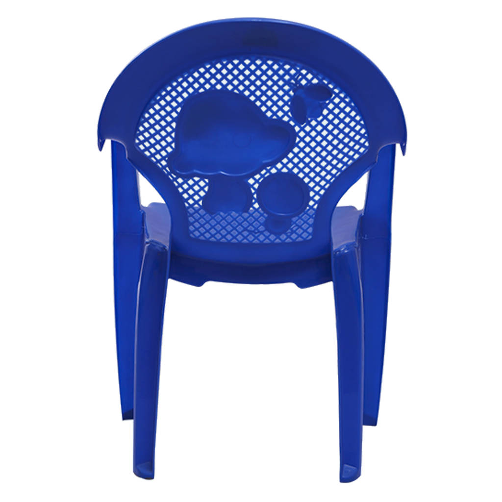 Supreme Jack Plastic Kids Chair French Blue