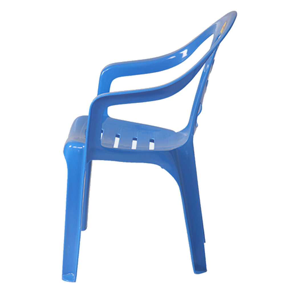 Supreme Jolly Plastic Baby Chair French Blue