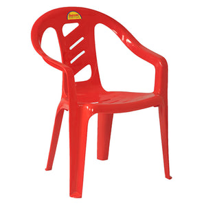 Supreme Jolly Plastic Baby Chair Red 