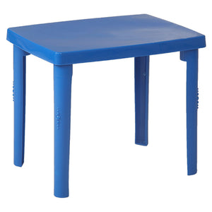 Supreme Kid Plastic Kids Table French Blue 