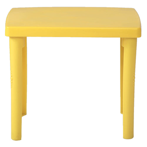 Supreme Kid Plastic Kids Table Yellow 