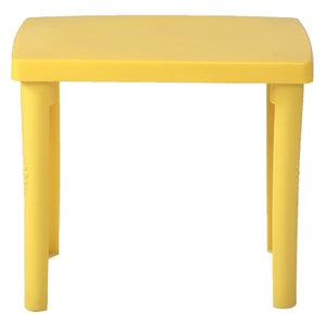 Supreme Kid Plastic Kids Table Yellow 