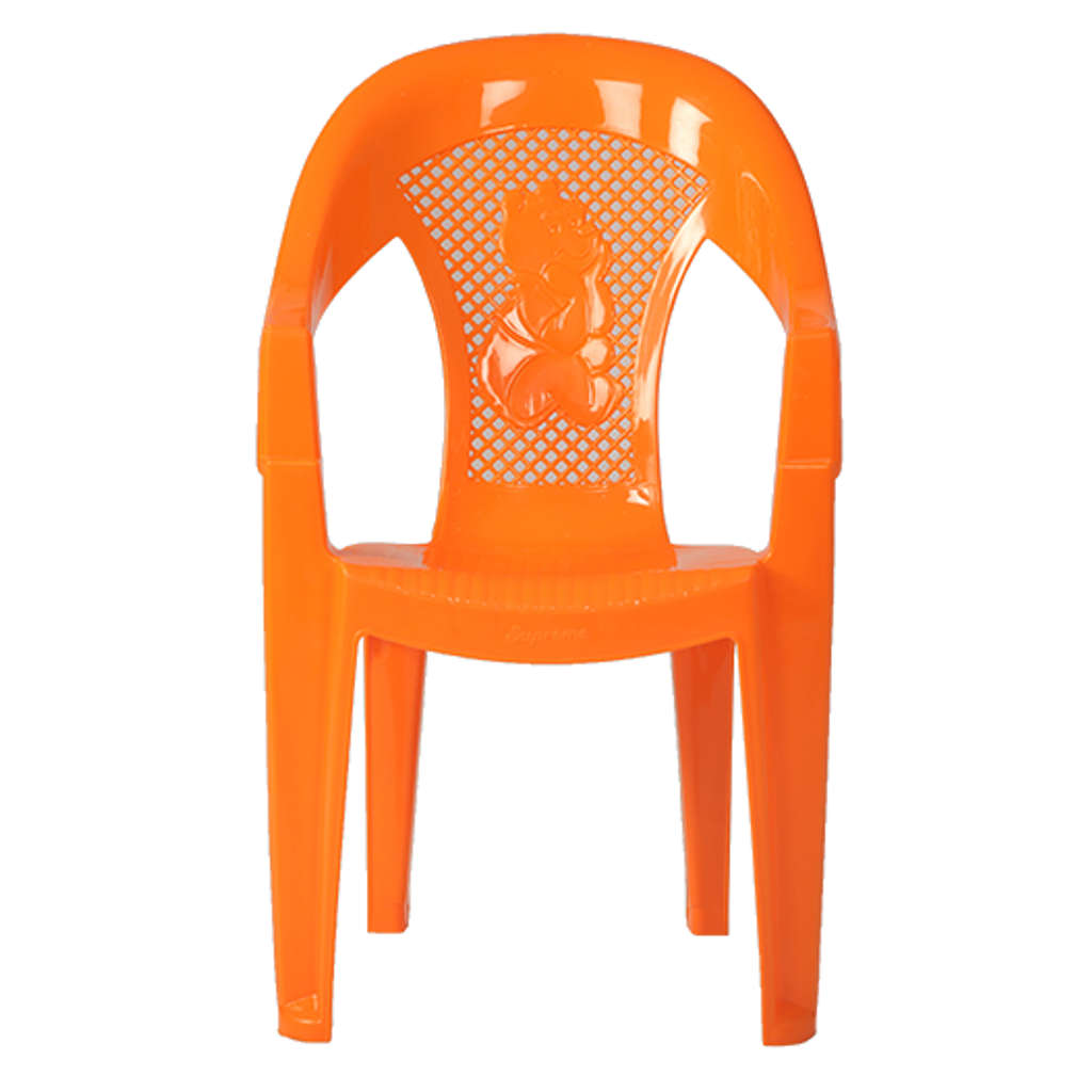 Supreme Kutty Plastic Baby Chair Orange 